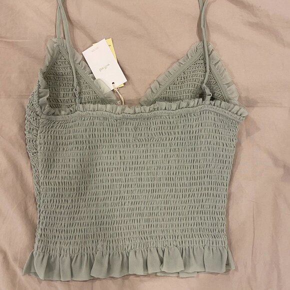 NWT Aritzia Wilfred Tuberose Tank - Picture 5 of 5